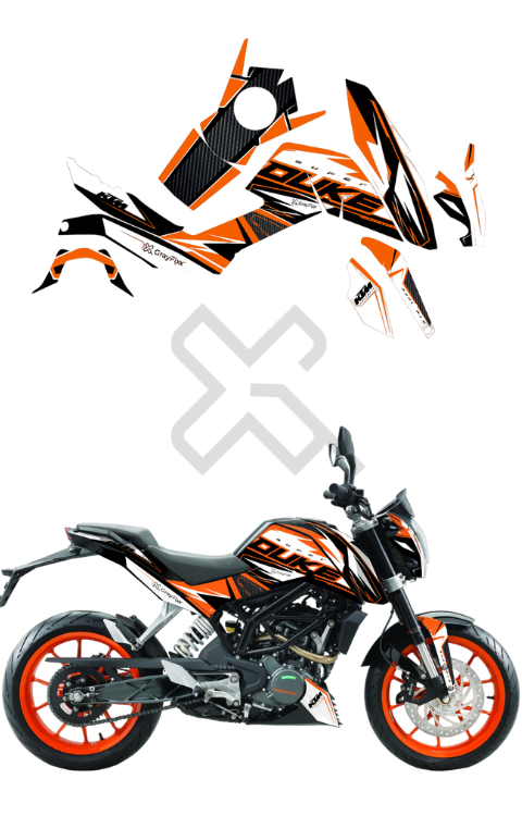 Duke 200 Bs4 Super Duke Edition Sticker 